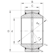 PS GE220-FO-2RS,  DIN ISO 12 240-1 ˜, Soɂȴܷ