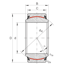 PS GE20-UK-2RS,  DIN ISO 12 240-1 ˜, Soɂȴܷ