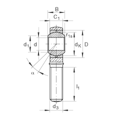 US GAKL8-PB,  DIN ISO 12 240-4 ˜ʣݼySo