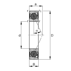 SS HCB71901-E-2RSD-T-P4S, {ɌԪb|  = 25㣬մ򣬃ɂȴܷ⣬ǽ|ƹ