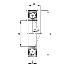 SS B71918-E-2RSD-T-P4S, {(dio)(ji)Ɍ(du)b|  = 25㣬ɂ(c)ܷ⣬ǽ|ƹ