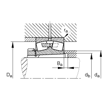 {ĝLS 22256-B-K-MB + H3156X,  DIN 635-2 ˜ʵҪߴ, F׺;o